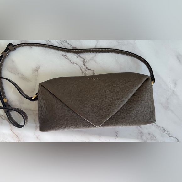 EUC - Fleuron Paris Trinity Crossbody Bag – Taupe